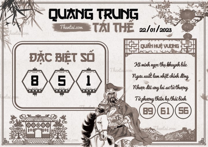 QUANG TRUNG TÁI THẾ 07/01/2023