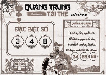 QUANG TRUNG TÁI THẾ 01/02/2023