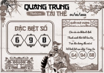 QUANG TRUNG TÁI THẾ 04/02/2023