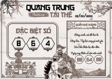 QUANG TRUNG TÁI THẾ 08/02/2023