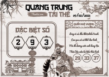 QUANG TRUNG TÁI THẾ 09/02/2023