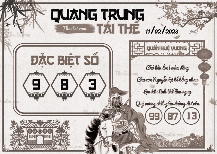 QUANG TRUNG TÁI THẾ 27/01/2023