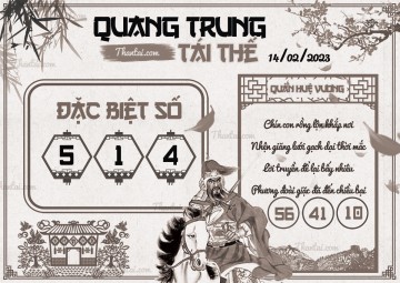 QUANG TRUNG TÁI THẾ 14/02/2023