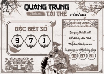 QUANG TRUNG TÁI THẾ 21/02/2023