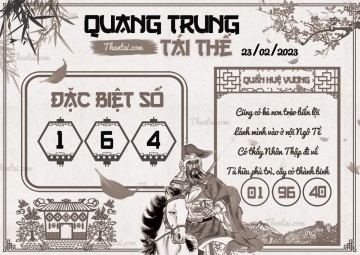 QUANG TRUNG TÁI THẾ 23/02/2023