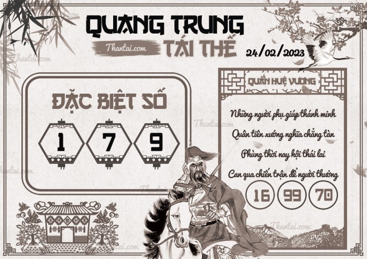 QUANG TRUNG TÁI THẾ 09/02/2023