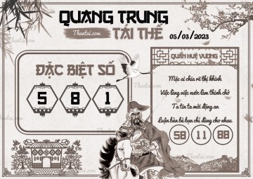 QUANG TRUNG TÁI THẾ 05/03/2023