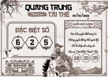 QUANG TRUNG TÁI THẾ 09/03/2023