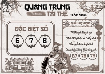 QUANG TRUNG TÁI THẾ 14/03/2023