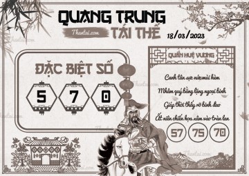 QUANG TRUNG TÁI THẾ 18/03/2023