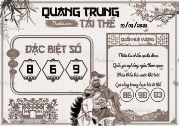 QUANG TRUNG TÁI THẾ 19/03/2023