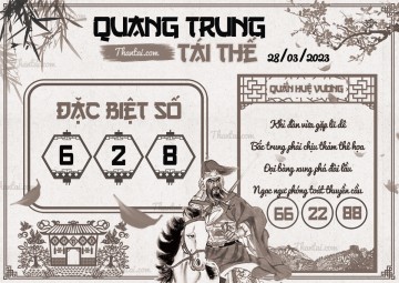 QUANG TRUNG TÁI THẾ 28/03/2023