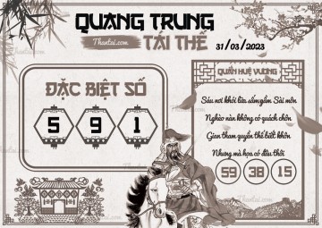 QUANG TRUNG TÁI THẾ 31/03/2023