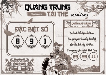 QUANG TRUNG TÁI THẾ 06/04/2023