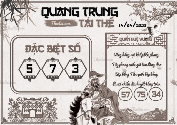 QUANG TRUNG TÁI THẾ 14/04/2023