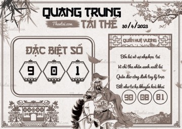 QUANG TRUNG TÁI THẾ 30/04/2023