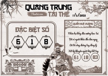 QUANG TRUNG TÁI THẾ 01/05/2023