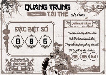 QUANG TRUNG TÁI THẾ 02/05/2023