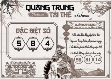 QUANG TRUNG TÁI THẾ 09/05/2023