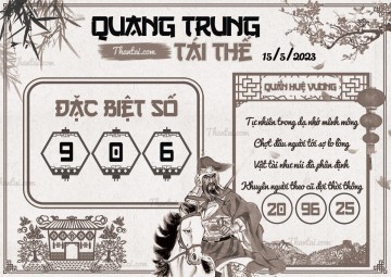 QUANG TRUNG TÁI THẾ 15/05/2023