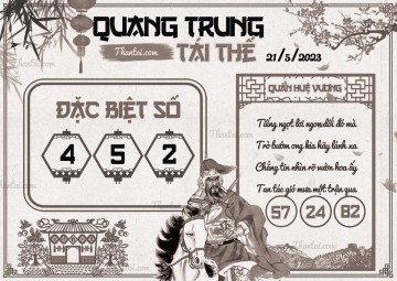 QUANG TRUNG TÁI THẾ 21/05/2023