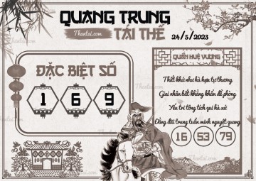 QUANG TRUNG TÁI THẾ 24/05/2023