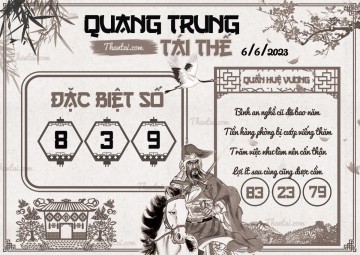 QUANG TRUNG TÁI THẾ 06/06/2023