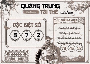 QUANG TRUNG TÁI THẾ 14/06/2023