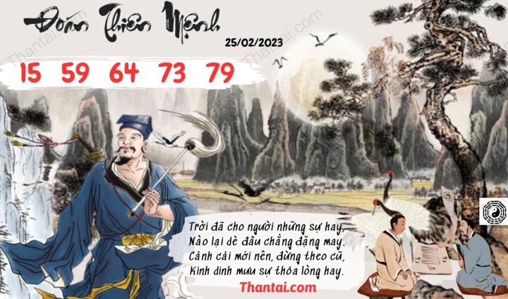Đoán Thiên Mệnh 10/02/2023