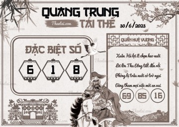 QUANG TRUNG TÁI THẾ 30/06/2023