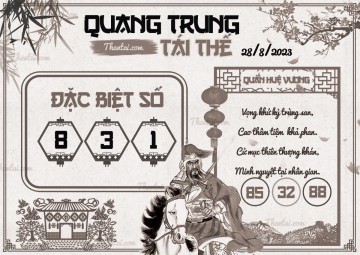 QUANG TRUNG TÁI THẾ 28/08/2023