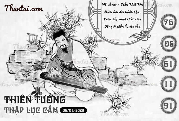 THIÊN TƯỚNG THẬP LỤC CẦU 01/01/2023