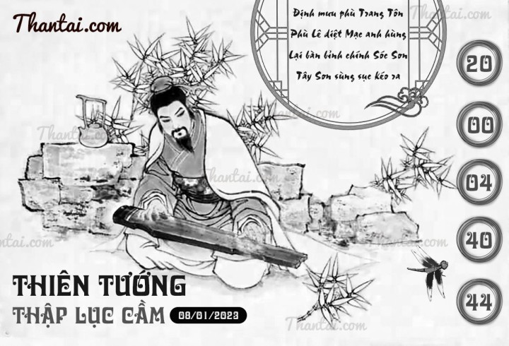 THIÊN TƯỚNG THẬP LỤC CẦU 01/01/2023