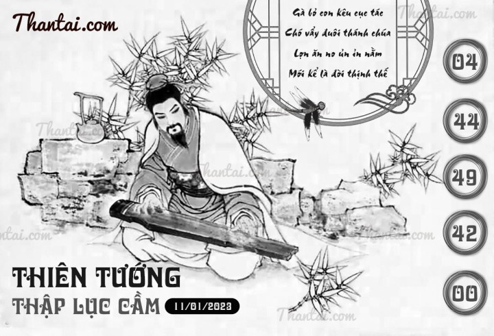 THIÊN TƯỚNG THẬP LỤC CẦU 01/01/2023