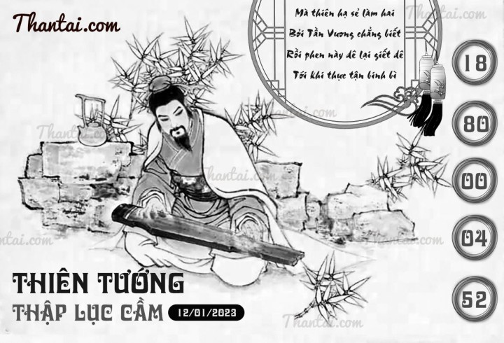 THIÊN TƯỚNG THẬP LỤC CẦU 01/01/2023