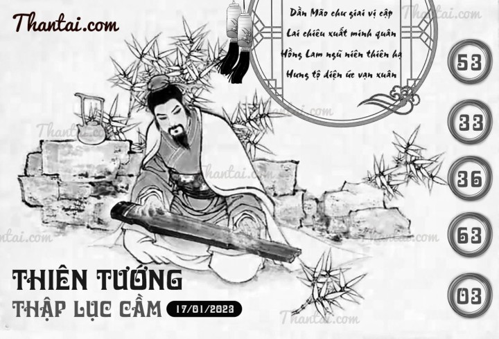 THIÊN TƯỚNG THẬP LỤC CẦU 02/01/2023