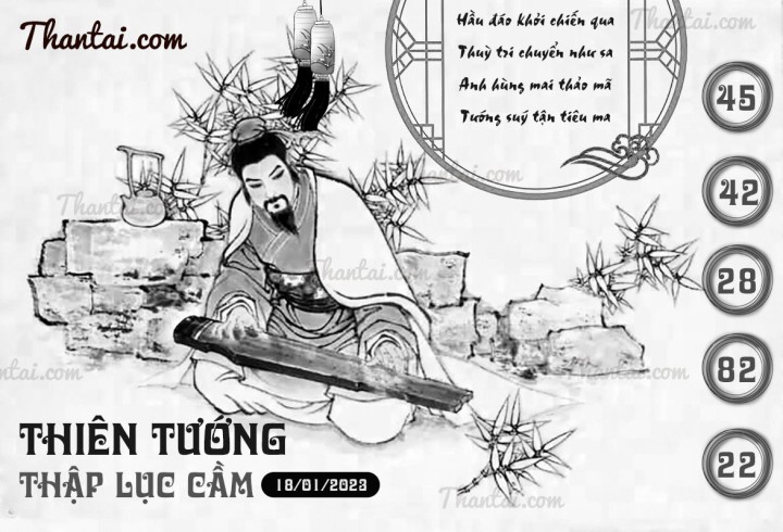 THIÊN TƯỚNG THẬP LỤC CẦU 03/01/2023