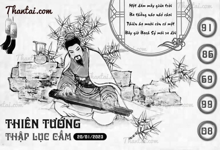THIÊN TƯỚNG THẬP LỤC CẦU 05/01/2023