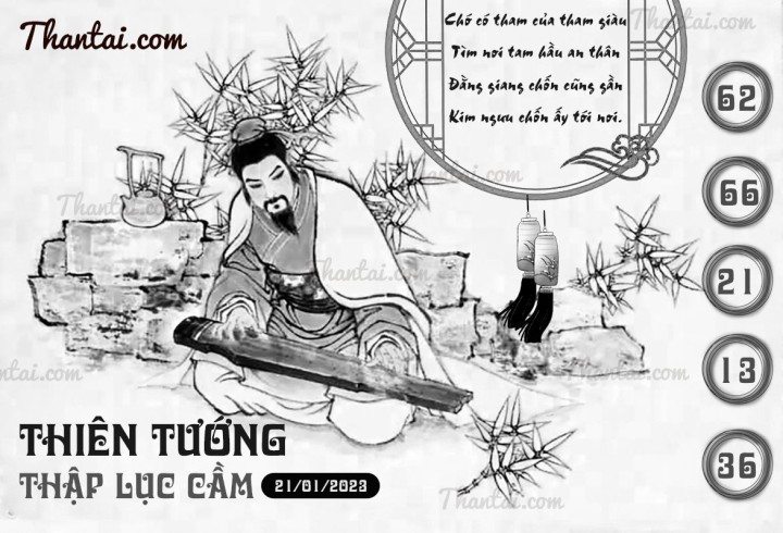 THIÊN TƯỚNG THẬP LỤC CẦU 06/01/2023