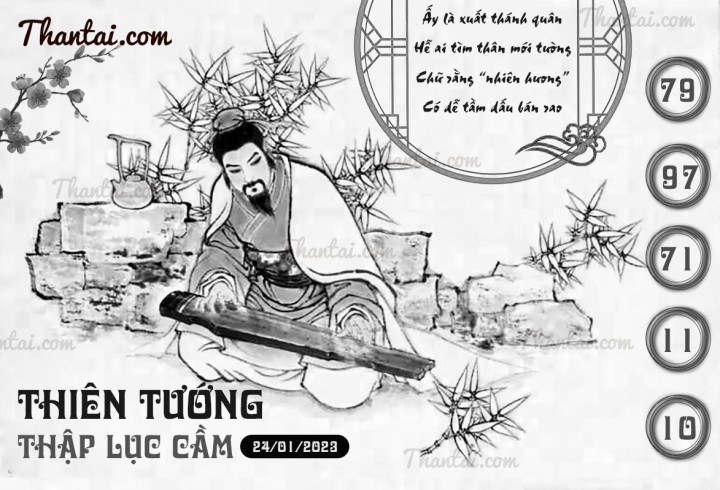 THIÊN TƯỚNG THẬP LỤC CẦU 09/01/2023