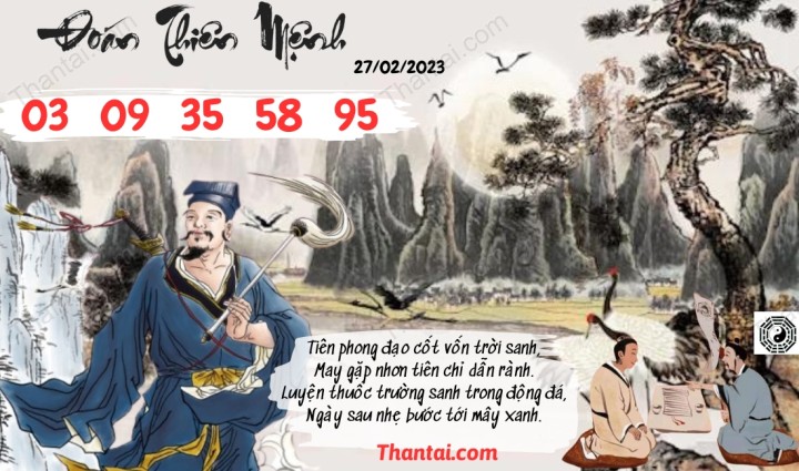 Đoán Thiên Mệnh 12/02/2023