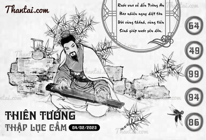 THIÊN TƯỚNG THẬP LỤC CẦU 20/01/2023