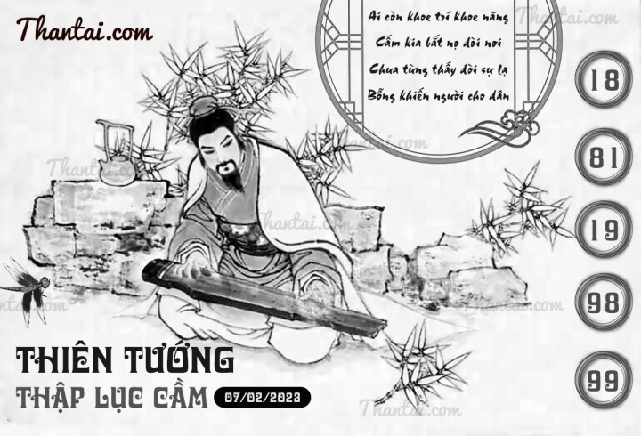 THIÊN TƯỚNG THẬP LỤC CẦU 23/01/2023