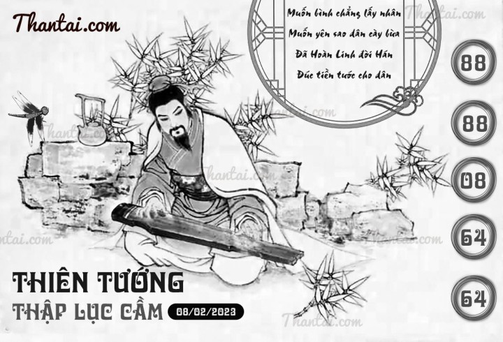 THIÊN TƯỚNG THẬP LỤC CẦU 24/01/2023