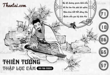 THIÊN TƯỚNG THẬP LỤC CẦU 02/06/2023