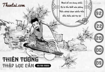 THIÊN TƯỚNG THẬP LỤC CẦU 20/08/2023