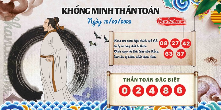 Khổng Minh Thần Toán 31/08/2023