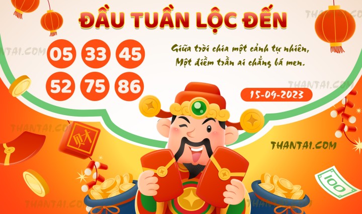 ĐẦU TUẦN LỘC ĐẾN 31/08/2023