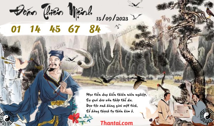 Đoán Thiên Mệnh 31/08/2023