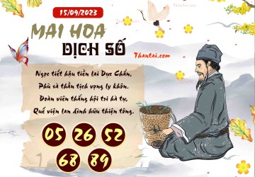 Mai Hoa Dịch Số 15/09/2023